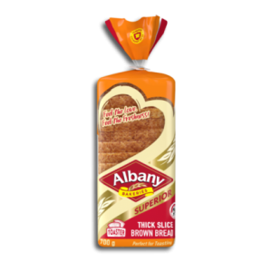 ALBANY BROWN BREAD 700G