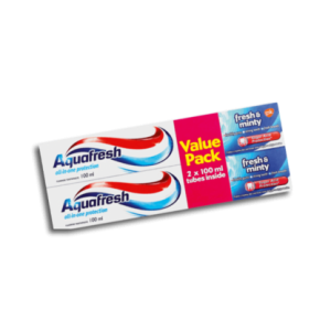 AQUAFRESH FRESH MINT BANDED 2X100ML