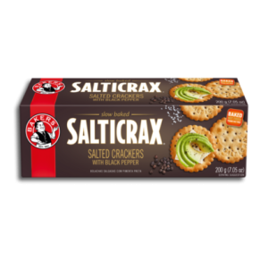 BAKERS SLATICRAX BLACK PEPPER 200G