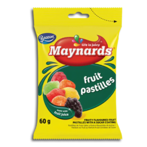 BEACON MAYNARDS JELLY FRUIT PASTIL 60G
