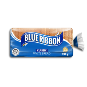 BLUE RIBBON WHITE BREAD 700G