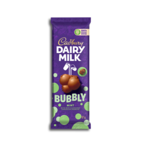 CADBURY SLAB BUBBLY MINT 87G