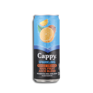 CAPPY CAN SPARK JUICE M/ORANGE 330ML