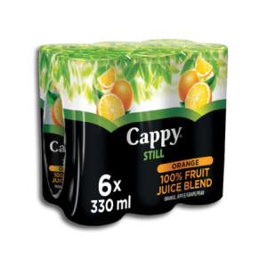 CAPPY CAN STILL JUICE ORANGE 6X330ML
