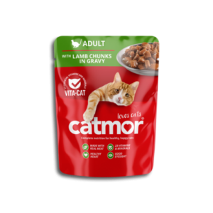 CATMOR CAT FOOD CHUNCKS LAMB 70G