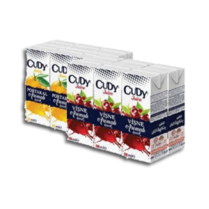 CUDY FRUIT JUICE  APPLE   6X200ML