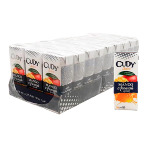 CUDY FRUIT JUICE MANGO   6X200ML