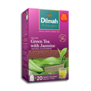 DILMAH GREEN TEA BAGS JASMINE 20S