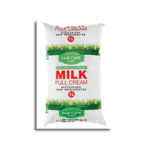 FAIRCAPE SACHET FULL CREAM MILK1LTR
