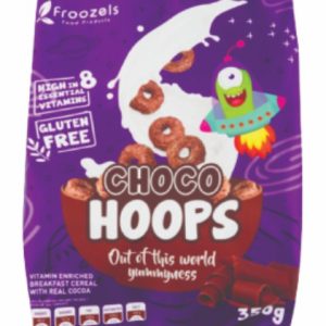 FROOZELS CHOC HOOPS 350G