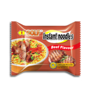 GOLF INSTANT NOODLES BEEF5X60G