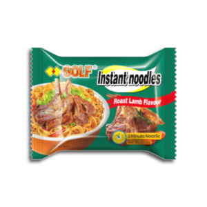 GOLF INSTANT NOODLES ROAST LAMB 5X60G