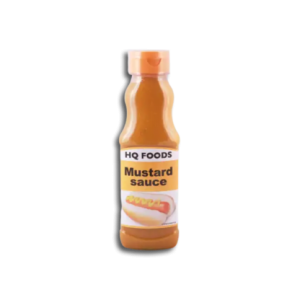 HQ MUSTARD SAUCE 375ML