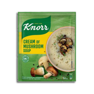 KNORR SOUP CREAM OF MUSHROOM 50G