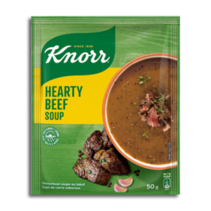 KNORR SOUP RICH HEARTY BEEF 50G