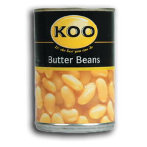 KOO BUTTER BEANS PLAIN 410G