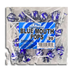 MARBURG BLUE MOUTH POPS 20`S