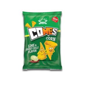 MASTER CONES CORN LIME&CHILLI 100G