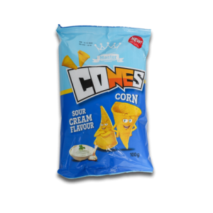 MASTER SOUR CREAM   CONES 100G
