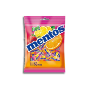 MENTOS BAG FRUIT 50`S