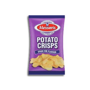 MESSARIS POTATO CRISP SPARE RIB 125G