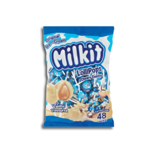 MILKIT LOLLIE POPS VANILLA 48S