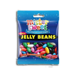 MISTER SWEETS MINI BAG J/BEANS 125G