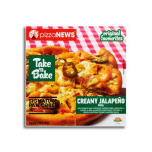 PIZZA NEWS PIZZA CREAMY JALAPENO 325G