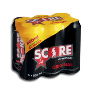 SCORE ENERGY DRINK 6X500ML