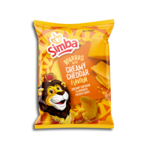 SIMBA CHIPS CREAMY CHEDDAR 120G