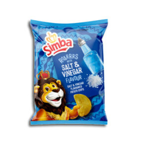SIMBA CHIPS SALT & VINEGAR 120G