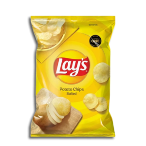 SIMBA LAYS LIGHTLY SALTED 120G