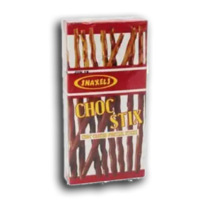 SNAXELS CHOC STIX 50G