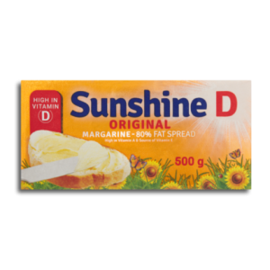 SUNSHINE D ORIGINAL MARGARINE 500G