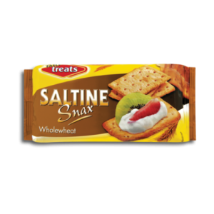 TASTY TREAT SALTINE WHOLE WHEAT 100G