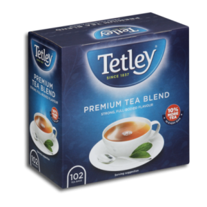 TETLEY PREMIUM BLEND TEA BAGS 100S