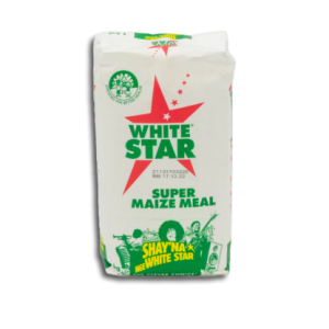 WHITE STAR SUPER MAIZE MEAL 1KG