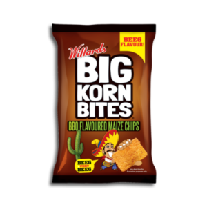 WILLARDS BIG KORN BITES BBQ 120G