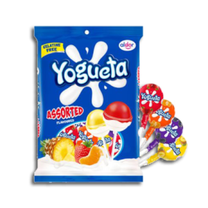 YOGUETA LOLLIES ASSORTED 48S