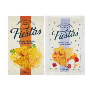 COMBO FIESTA TORTILA CHIPS 2X150G