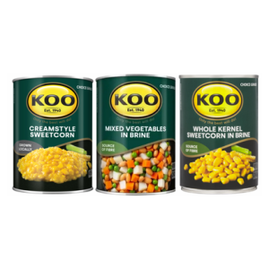 COMBO KOO VEGGIES 3X410G