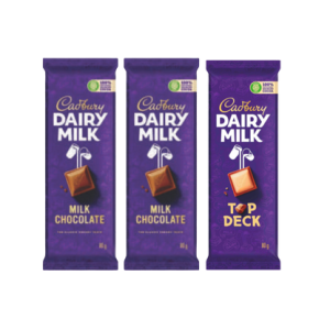 COMBO CADBURY SLABS ASSORTED 3X80G